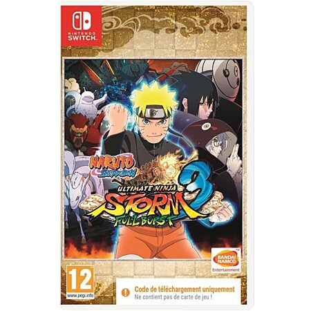 Naruto Shippuden Ultimate Ninja Storm 3 Full Burst (Code-in-a-box) - flash vidéo