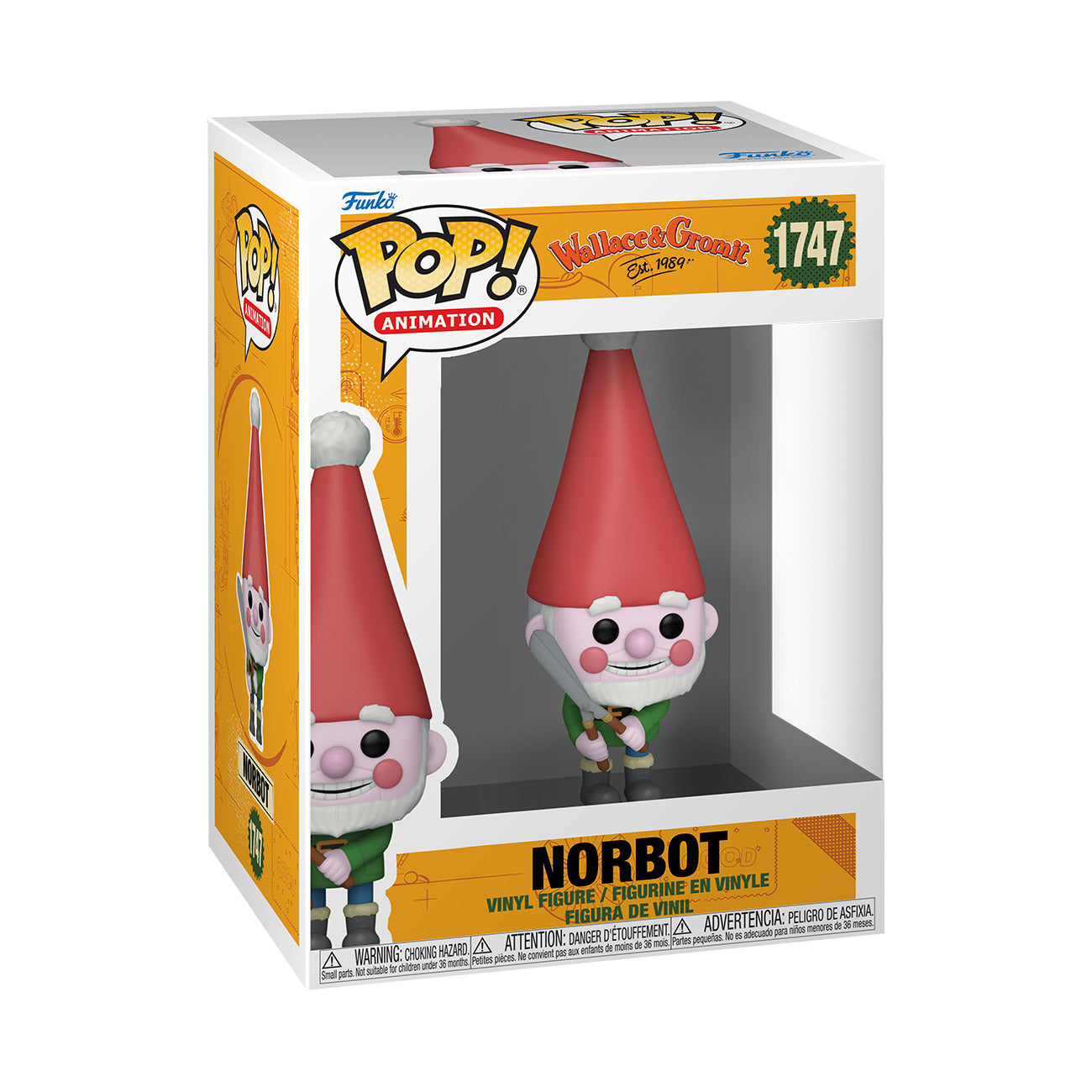 Funko Pop! Animation: Wallace & Gromit - Norbot - flash vidéo