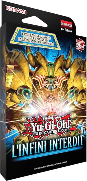 Yu-Gi-Oh! JCC - Pack de 3 Boosters L'Infini Interdit (Blister cartonné) - flash vidéo