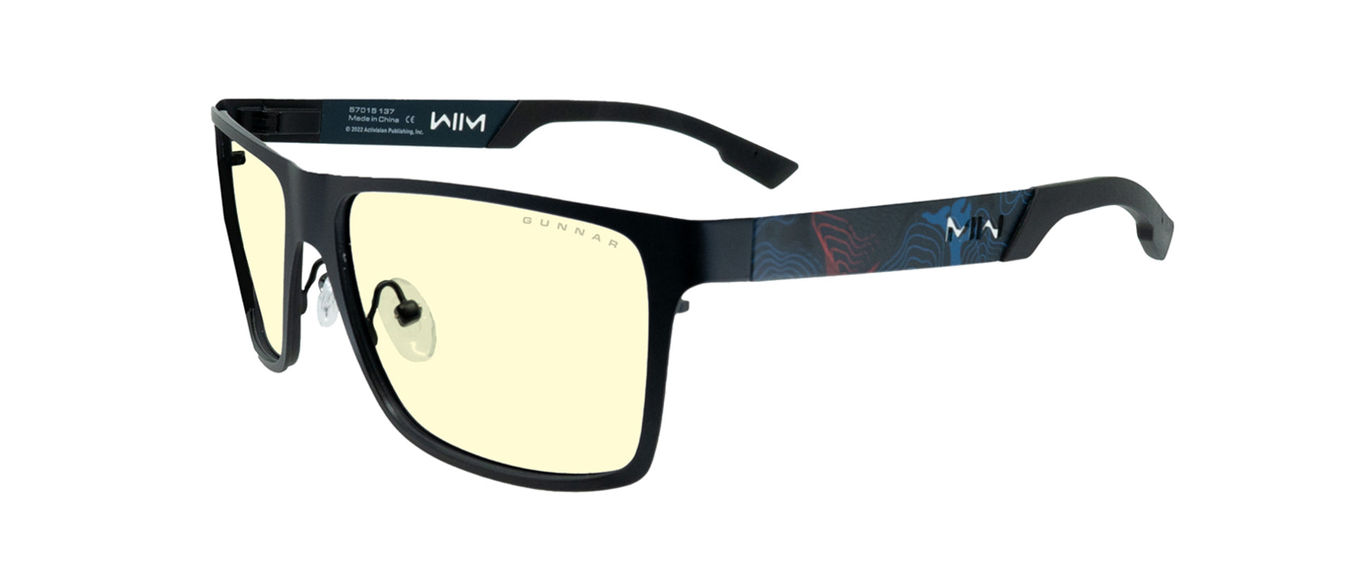 Gunnar - Lunettes gaming anti-lumière bleue Call of Duty Covert Édition