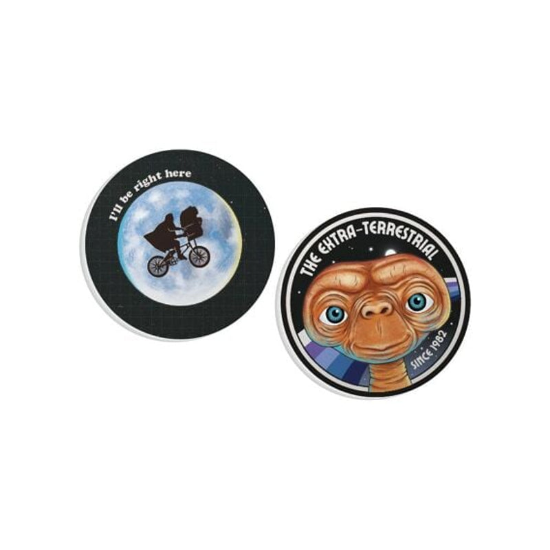 E.T - Set de 2 Sous-Verres en Céramique