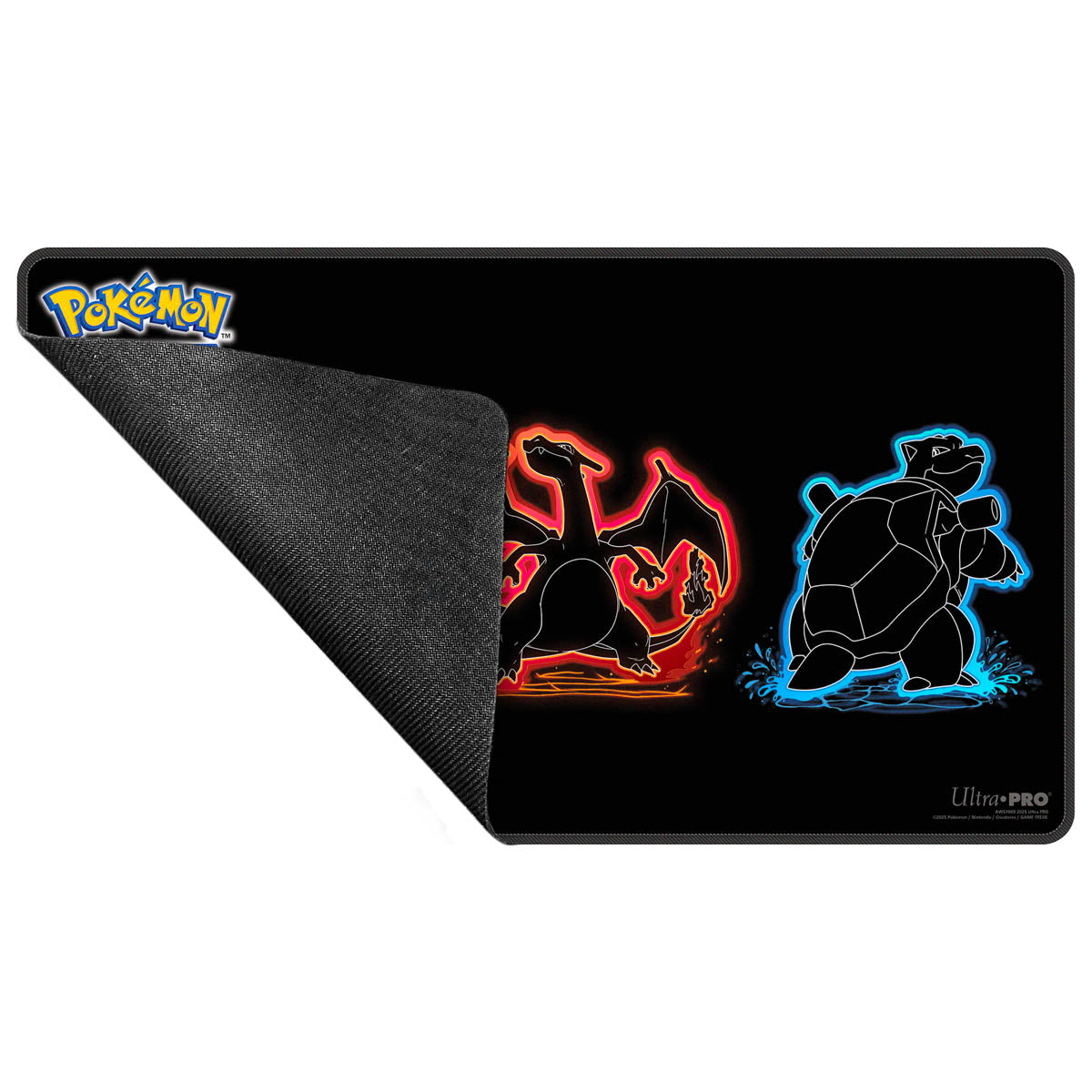 Ultra Pro - Pokémon JCC - Tapis de jeu premium métallisé Neon Kanto