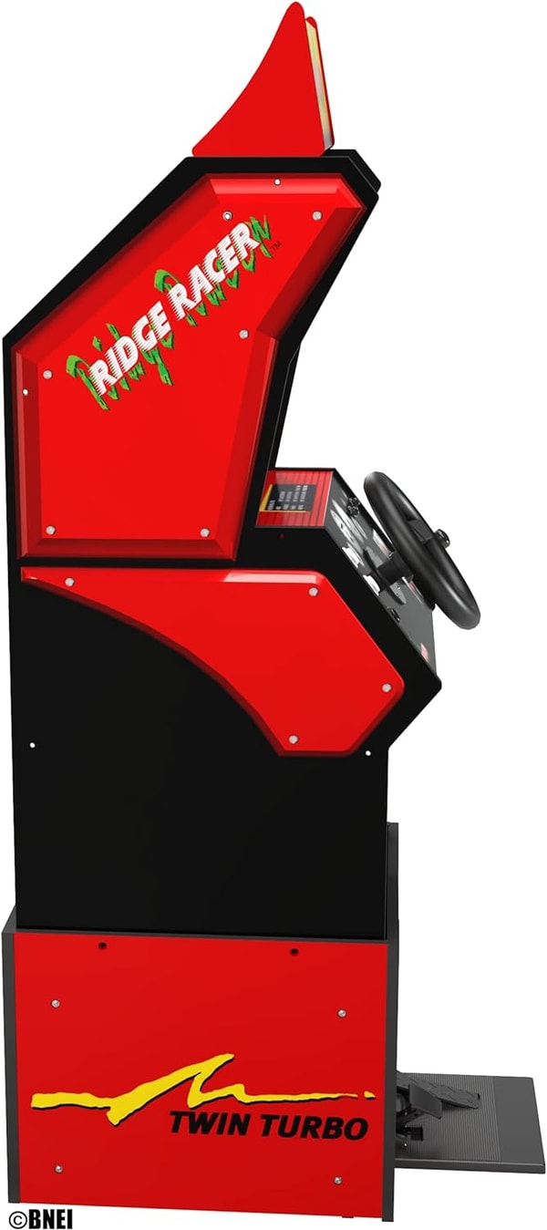 Arcade1Up - Ridge Racer Arcade Machine - flash vidéo