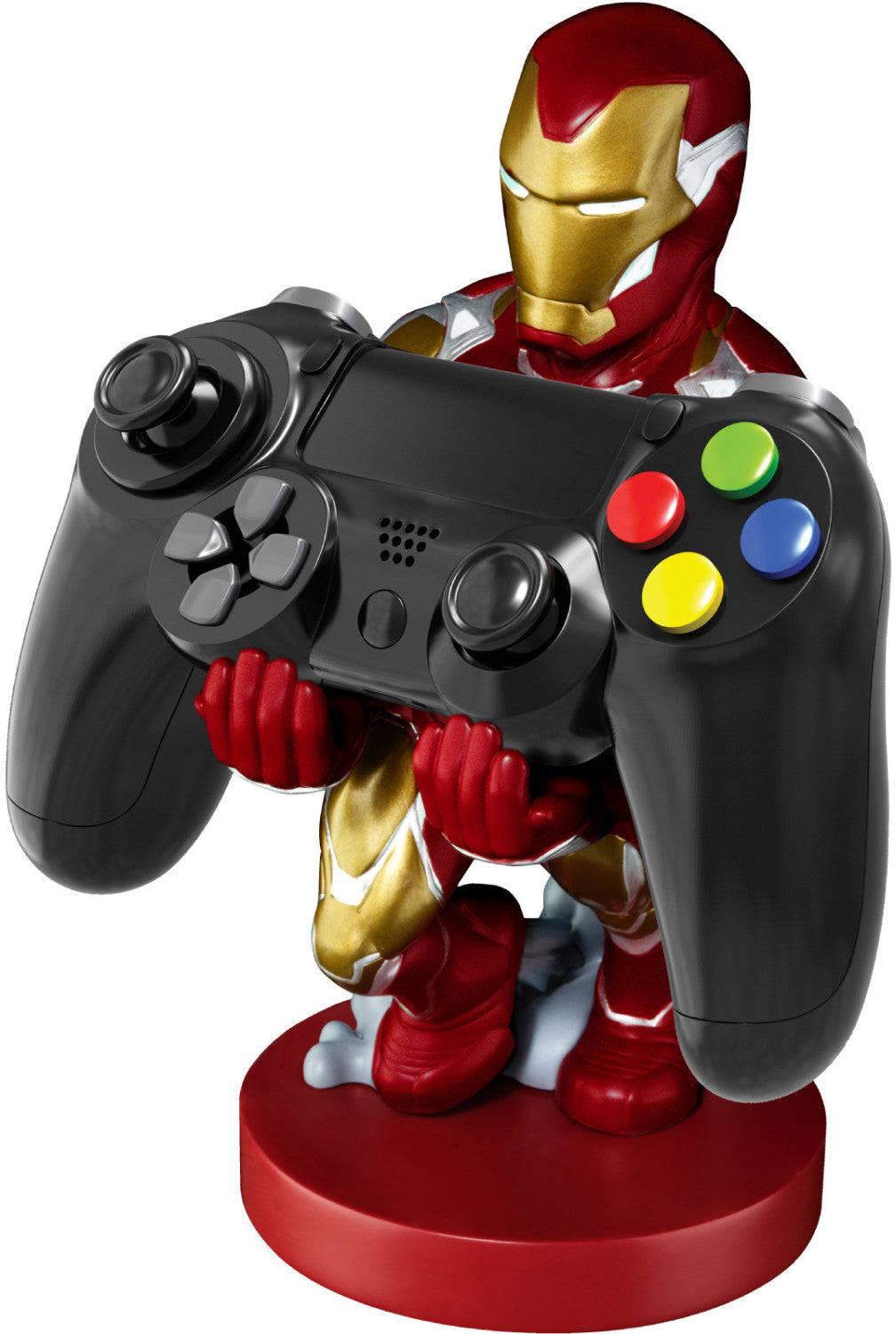 Cable Guys - Marvel - Infinity Saga - Iron Man Support Chargeur pour Téléphone et Manette
