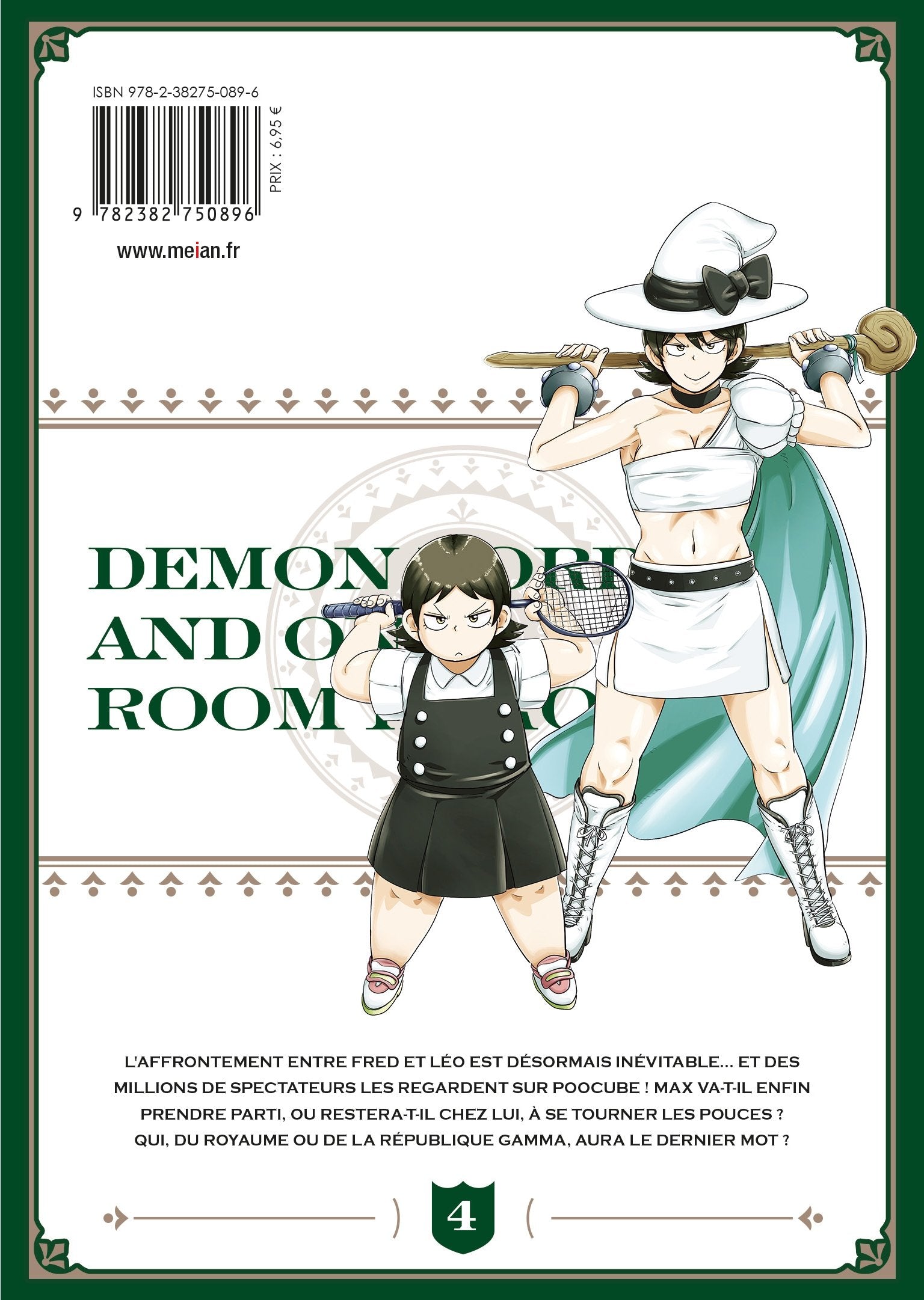 Demon Lord & One Room Hero - Tome 04 - Livre (Manga)