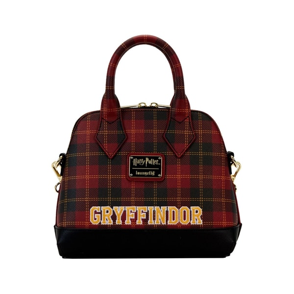 Loungefly: Wizarding World - Harry Potter - Gryffindor "Varsity" Plaid Crossbody Bag - flash vidéo