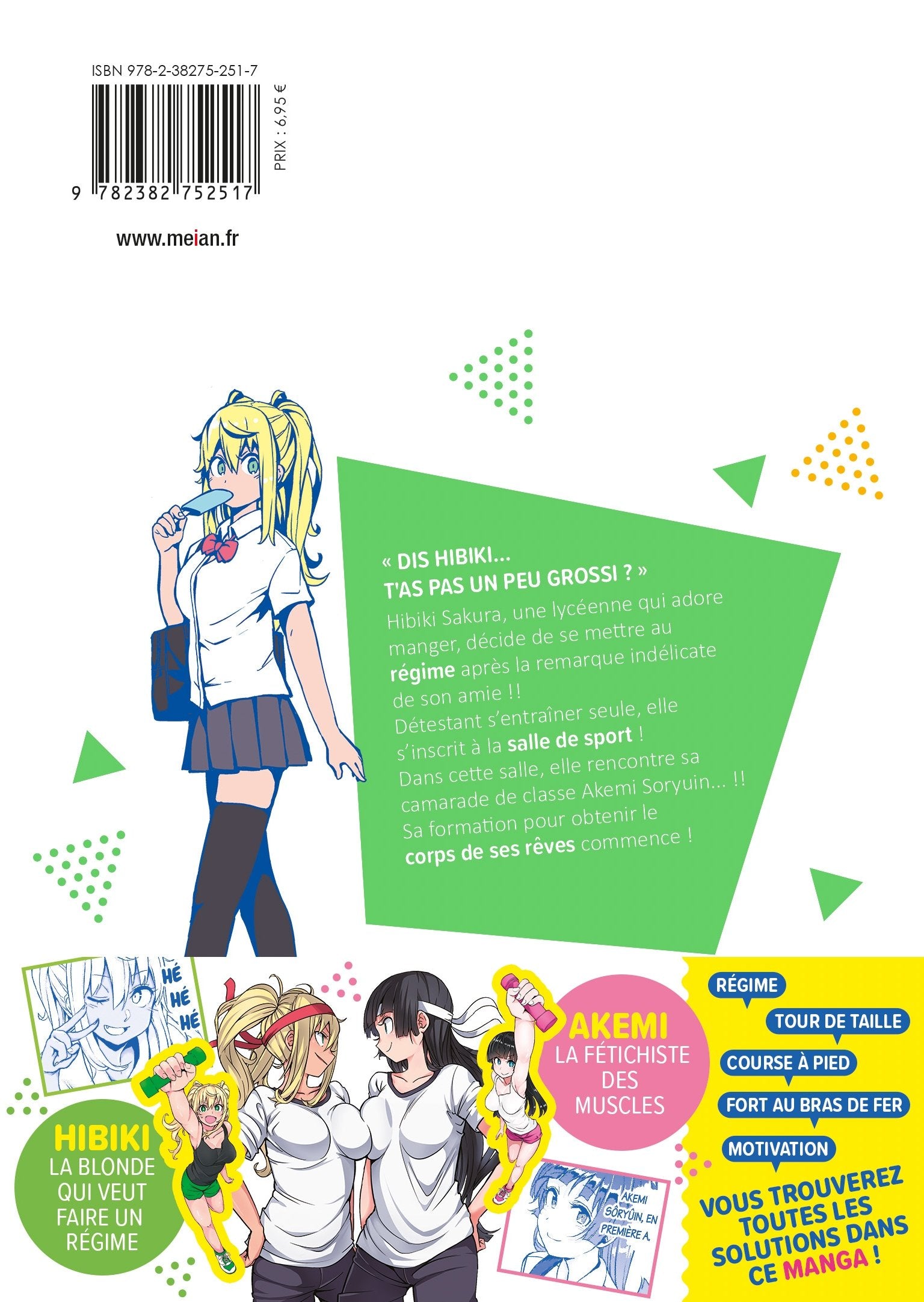 Dumbbell : Combien tu peux soulever ? - Tome 01 - Livre (Manga)