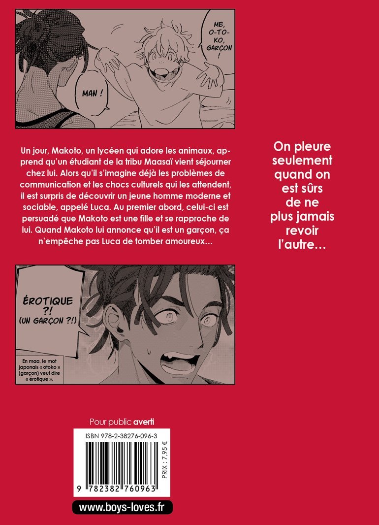 Le garçon de la terre des lions - Livre (Manga) - Yaoi - Hana Collection