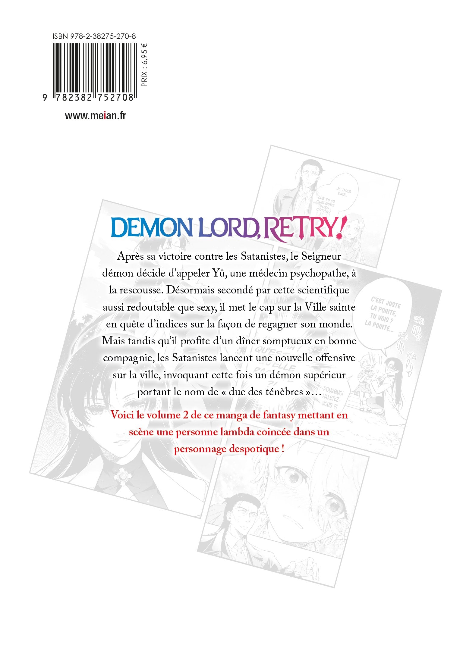Demon Lord, Retry! - Tome 2 - Livre (Manga)