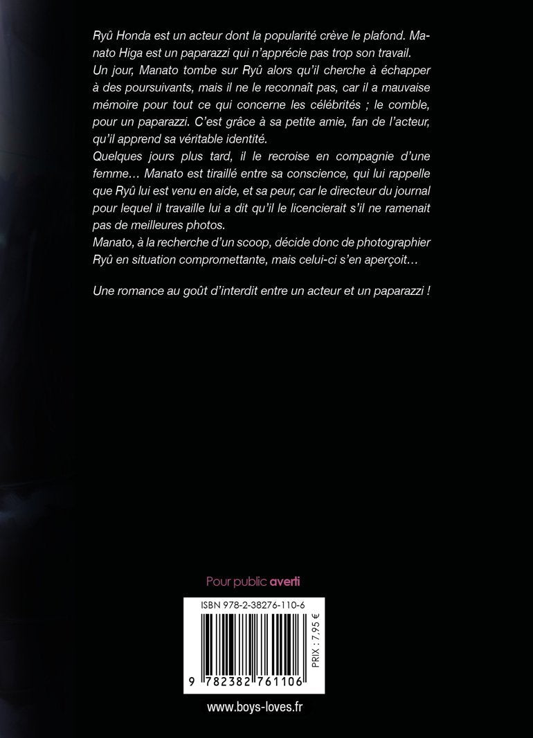 Paparazzi - Livre (Manga) - Yaoi - Hana Collection