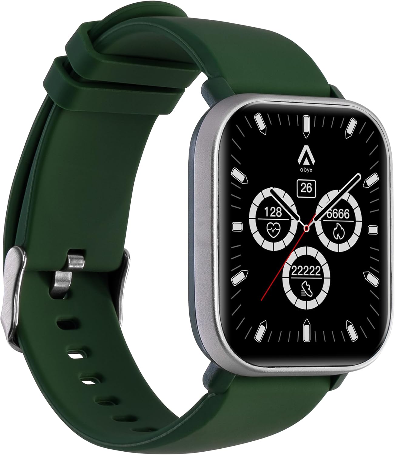 Abyx Fit - Ozone 3 - Montre connectée - Verte - flash vidéo