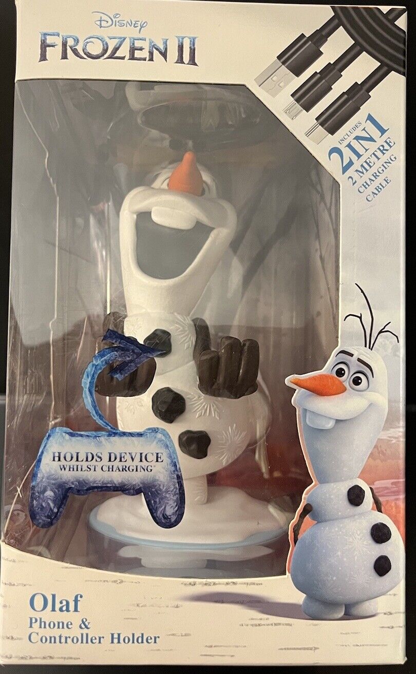 Cable Guys - Disney - La Reine des neiges - Olaf Support Chargeur pour Téléphone et Manette