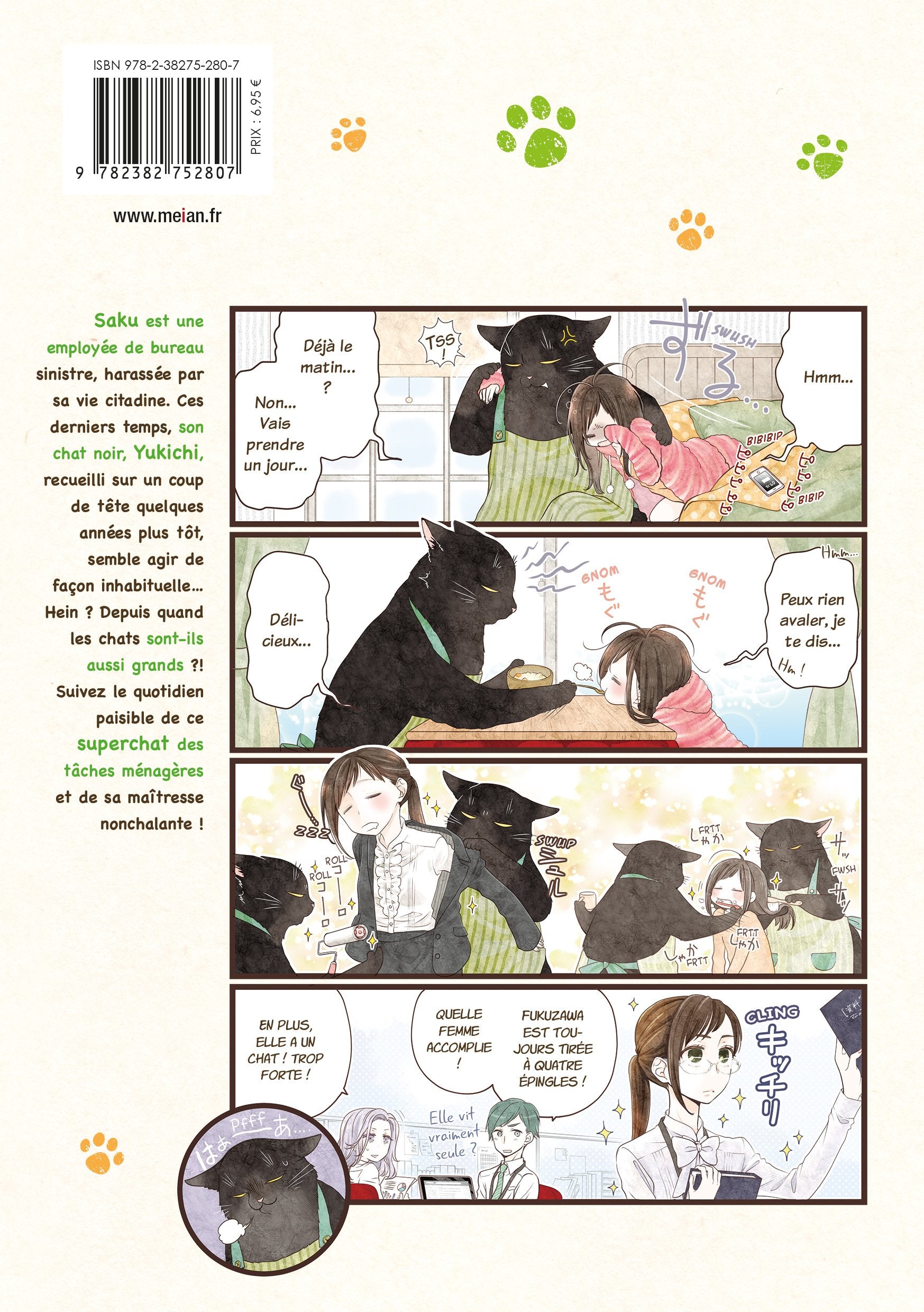 Mon chat à tout faire est encore tout déprimé - Tome 01 - Livre (Manga)