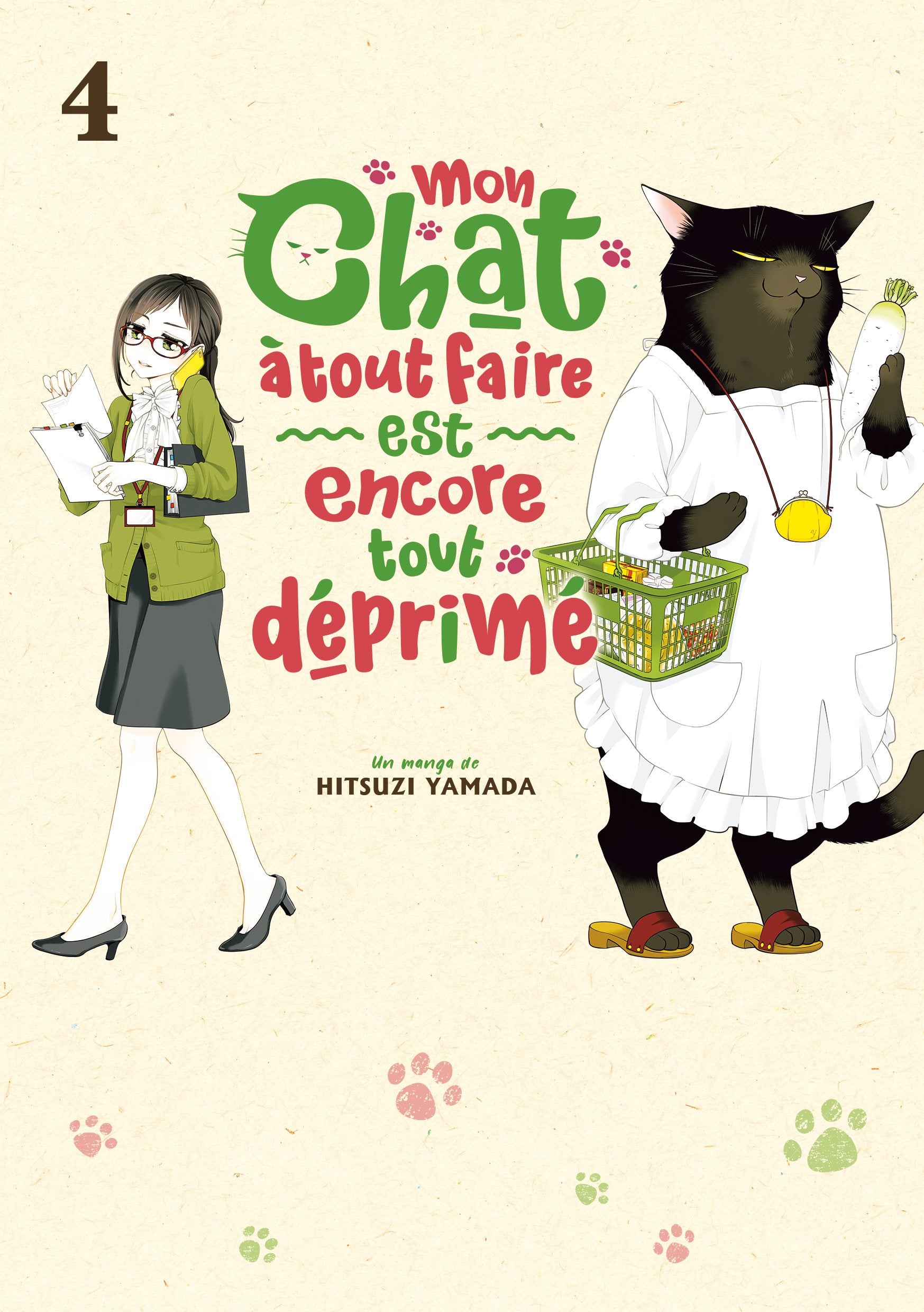Mon chat à tout faire est encore tout déprimé - Tome 04 - Livre (Manga)
