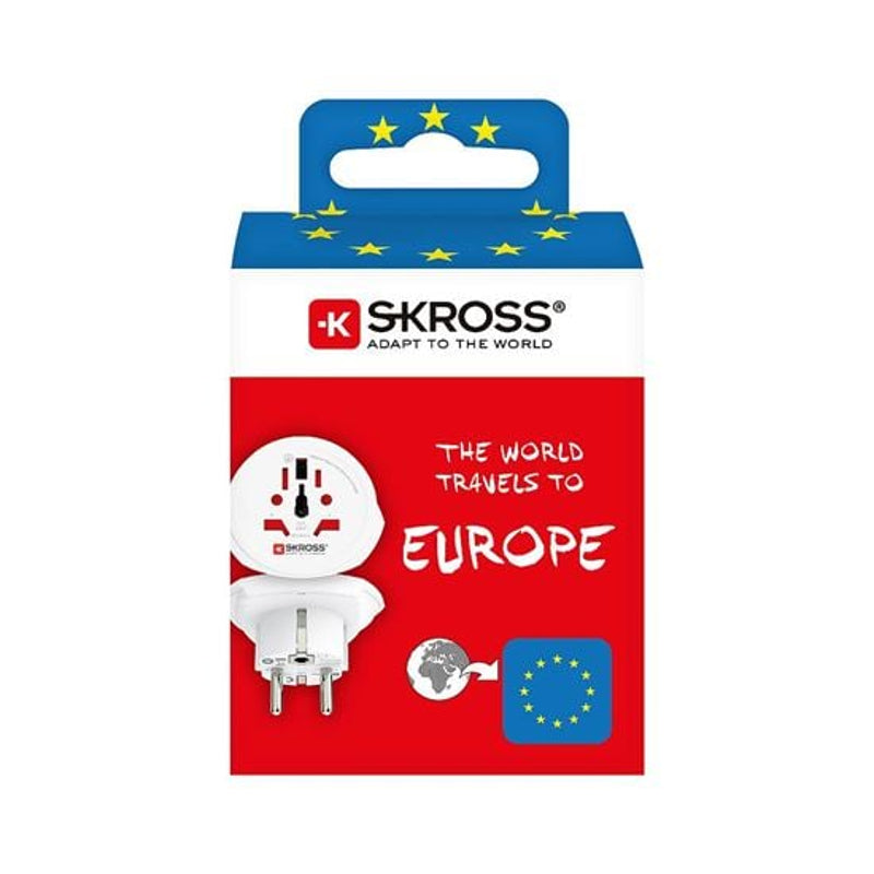 Skross - Adaptateur de voyage Monde vers Europe (2026)