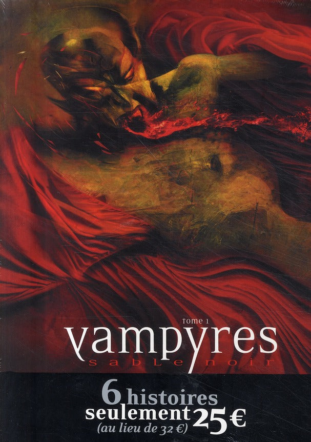 Vampyres ; coffret Tome 1 et Tome 2 ; sable noir - flash vidéo