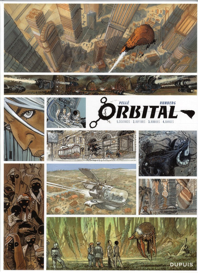 Orbital : coffret vol.1 : Tomes 1 à 4 - flash vidéo