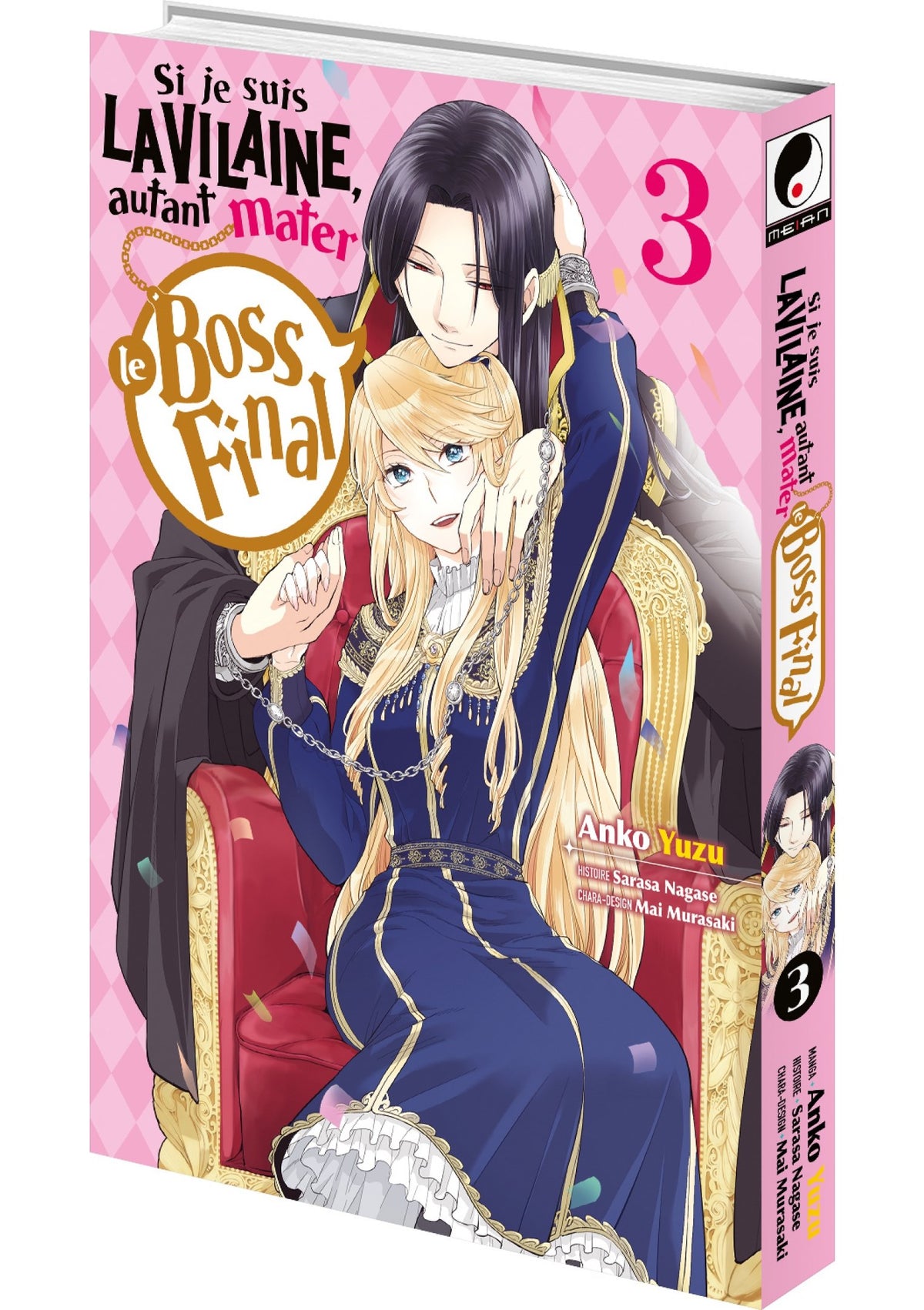 Si je suis la Vilaine, autant mater le Boss final - Tome 3 - Livre (Manga)