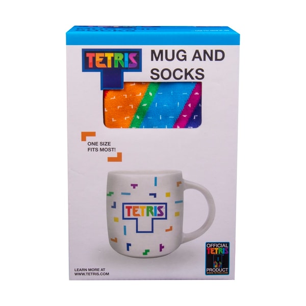 Tetris - Coffret mug et chaussettes - flash vidéo