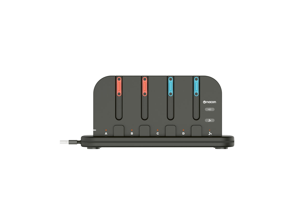 Nacon - Dock de charge compatible avec 4 Joy-Cons et console Nintendo Switch 2