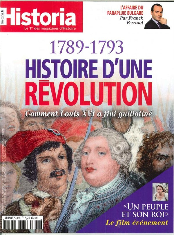 Historia mensuel N°862 Histoire d'une révolution - octobre 2018