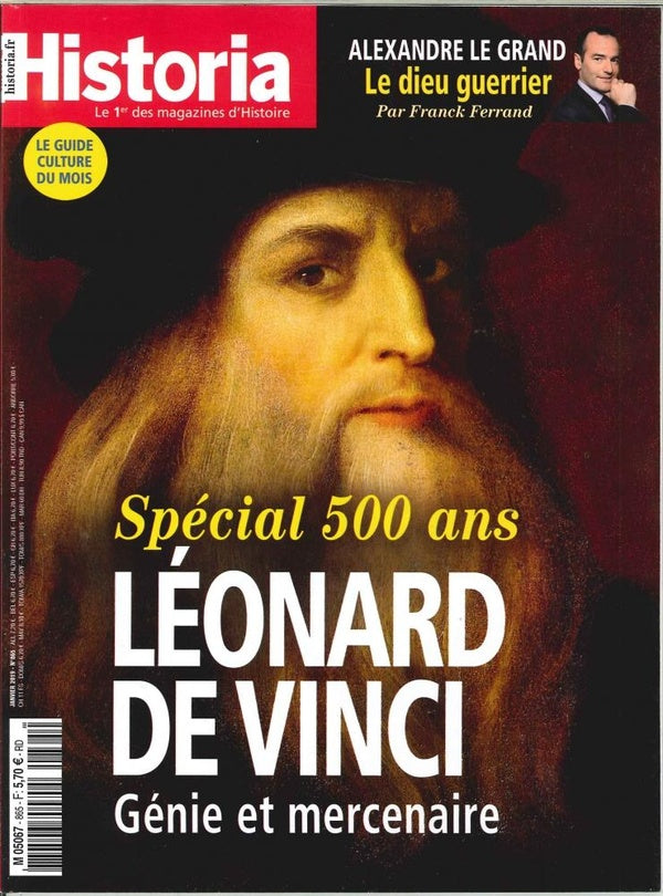 Historia mensuel N°865 Léonard de Vinci - janvier 2019