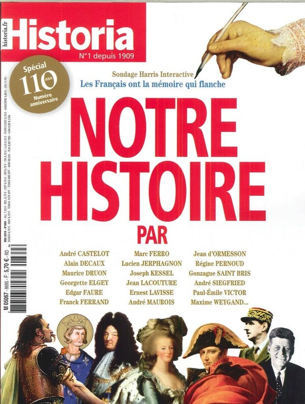 Historia mensuel N°869 Notre histoire 110 ans d'Historia - mai 2019