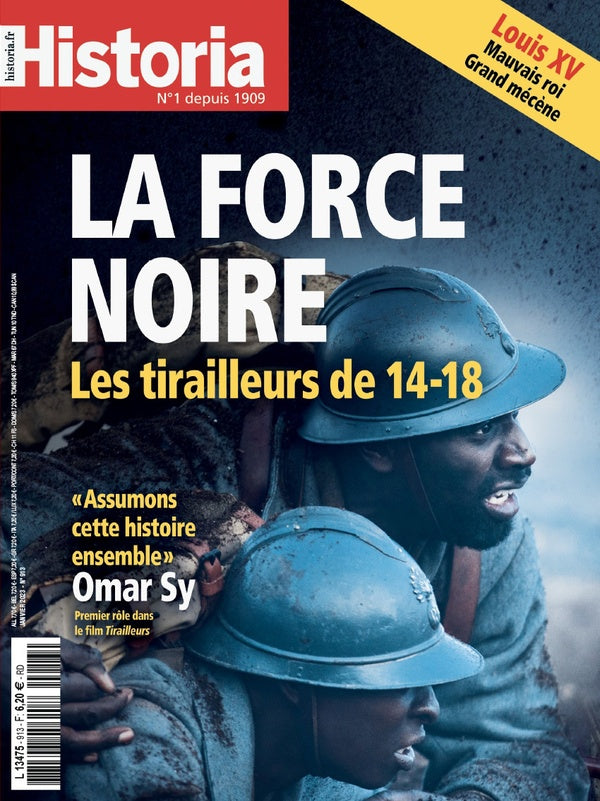 Historia n.913 : la force noire : les tirailleurs de 14-18