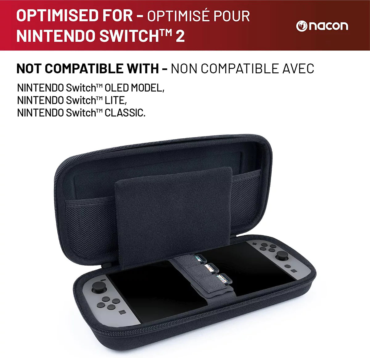 Pack de démarrage noir pour Nintendo Switch 2