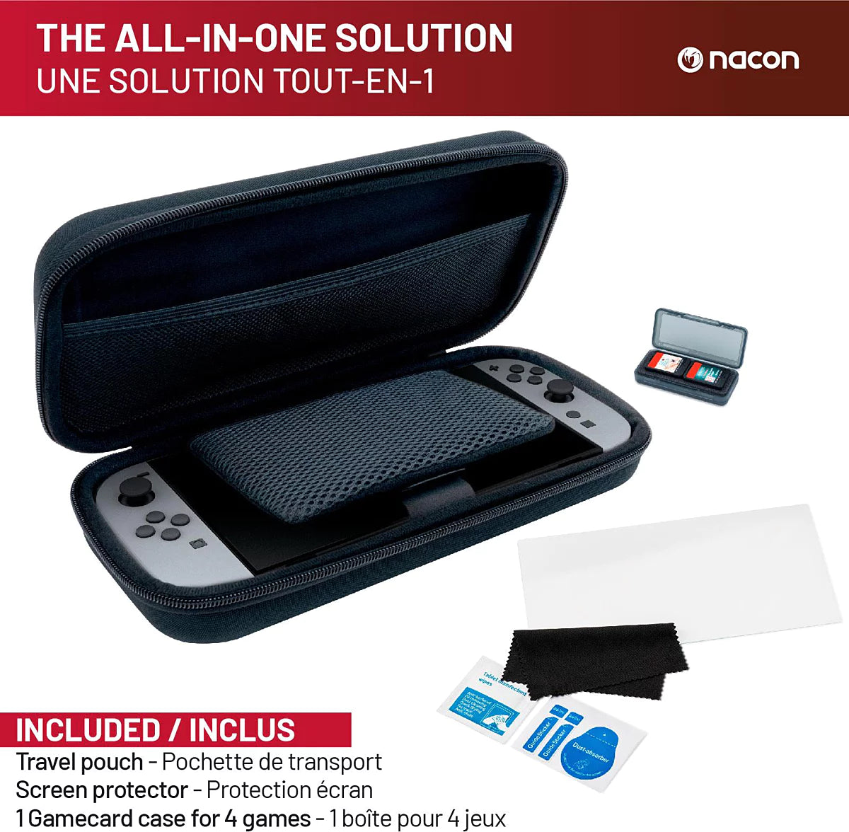 Pack de démarrage noir pour Nintendo Switch 2