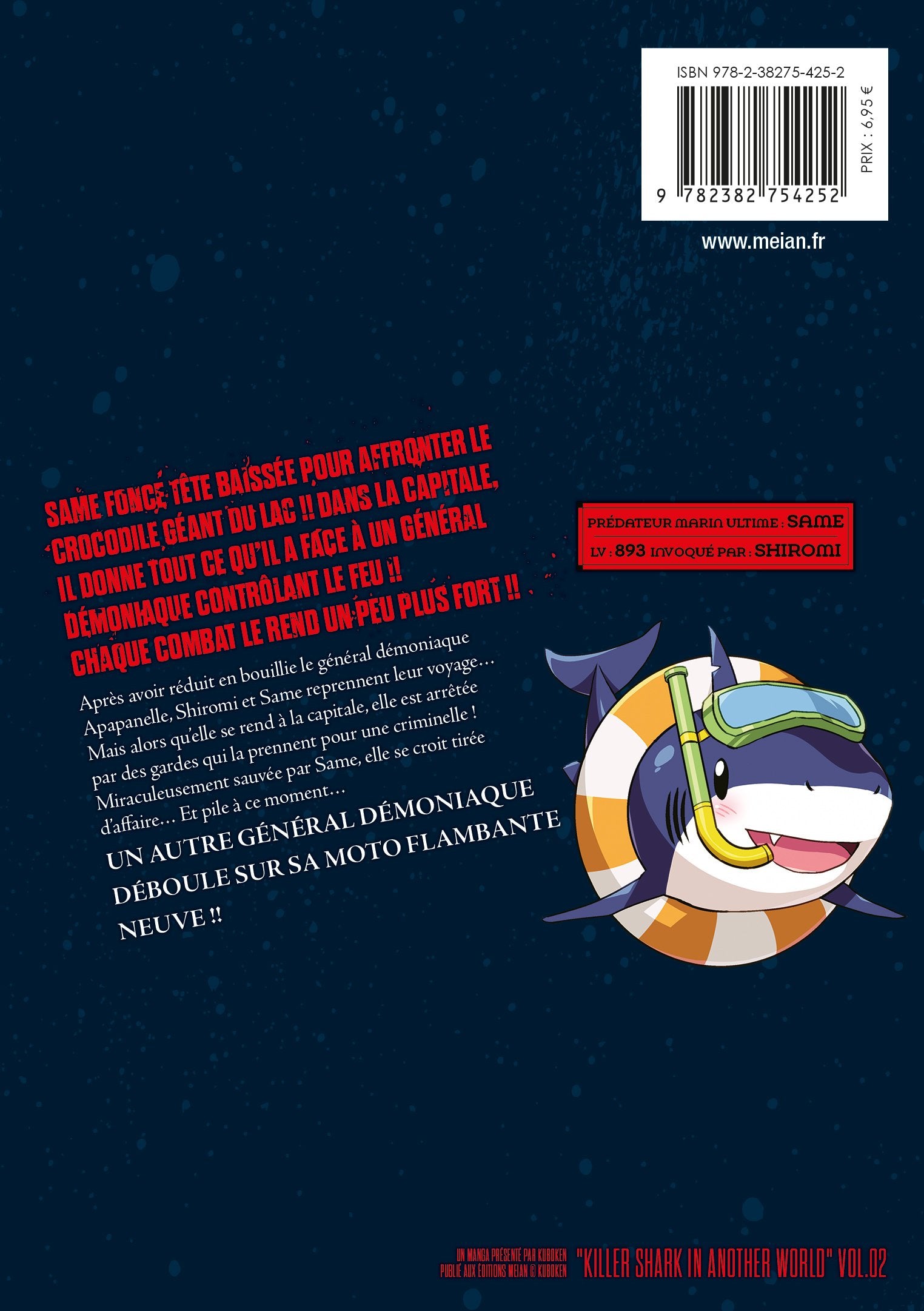 Killer Shark in Another World - Tome 02 - Livre (Manga)