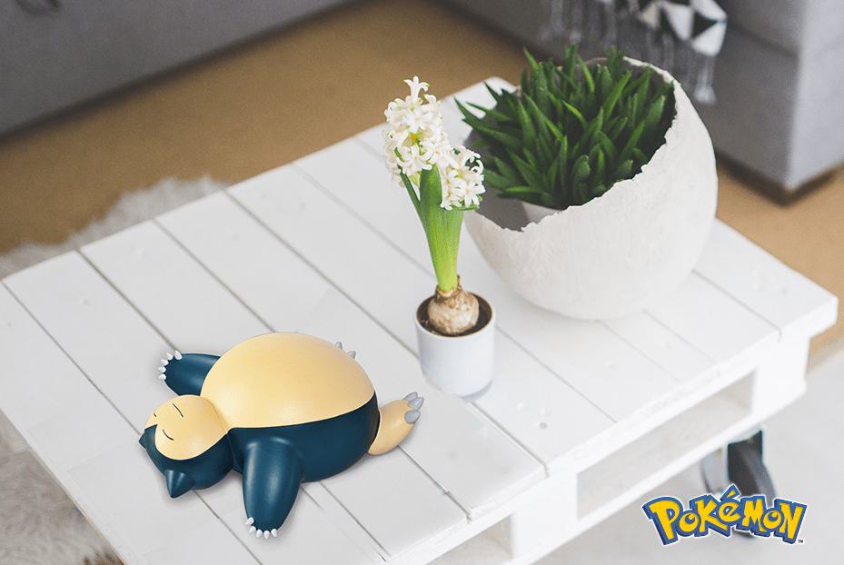 Pokémon - Lampe LED sans fil Ronflex 25cm