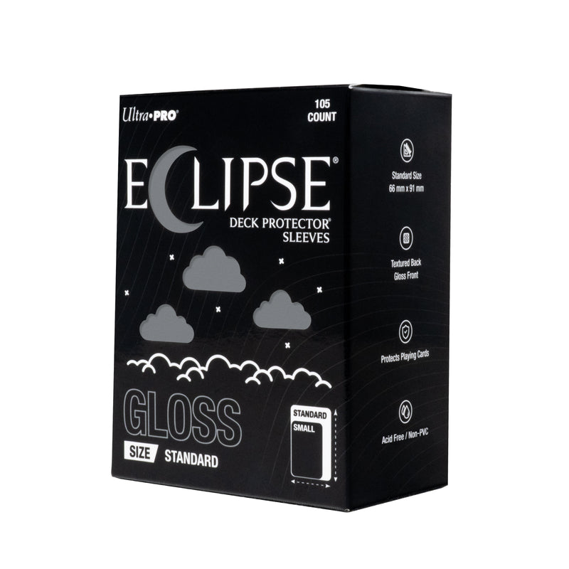 Ultra Pro - Pochettes de protection ECLIPSE standard brillantes - 105 pièces - Gris fumé