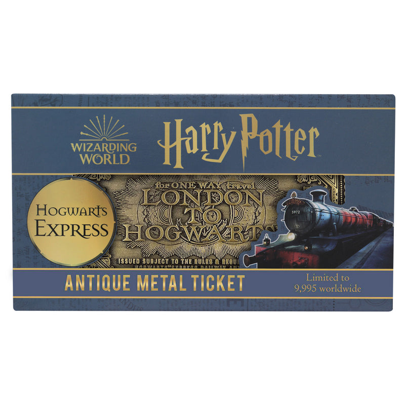 Harry Potter - Réplique Billet pour le Poudlard Express Édition Limitée