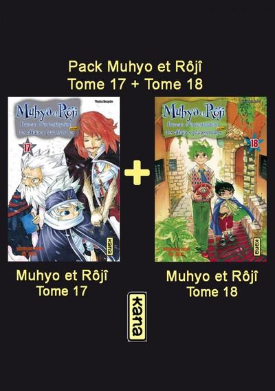 Muhyo et Rôjî ; coffret Tome 17 et Tome 18 - flash vidéo