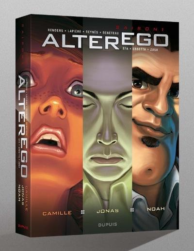 Alter ego Tome 1 à Tome 3 ; Camille ; Jonas ; Noah ; coffret