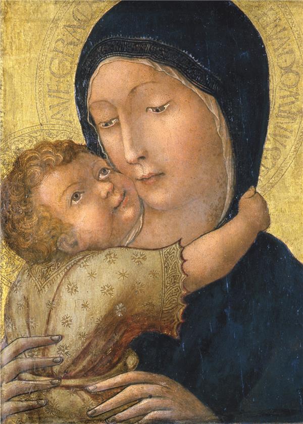 Magnificat : pack 10 cartes ; Vierge de tendresse
