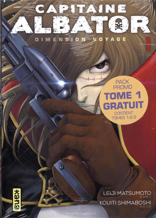 Capitaine Albator - Dimension voyage : coffret Tomes 1 à 3