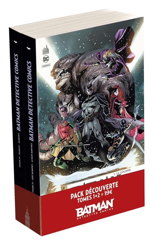Batman - detective comics : Tome 1 : la colonie ; Tome 2 : le syndicat des victimes
