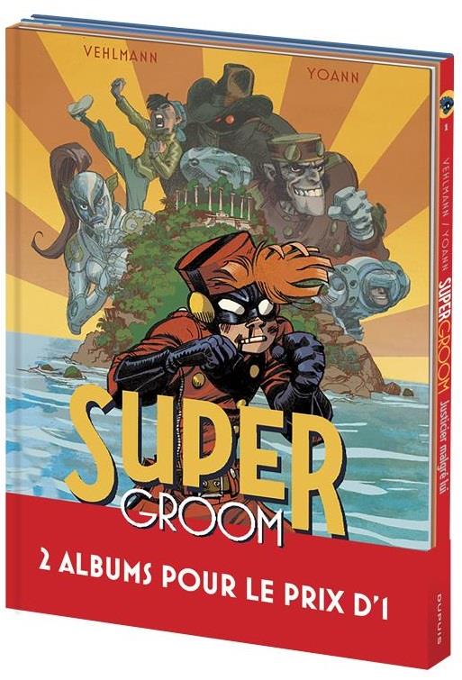 Supergroom : Tome 1 : justicier malgré lui ; Tome 2 : la guerre olympique - flash vidéo