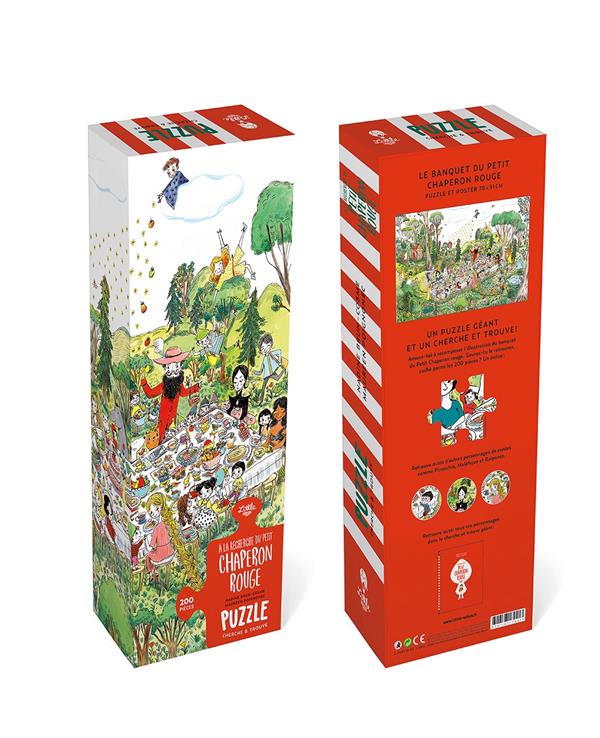 Jeux : à la recherche du petit Chaperon Rouge