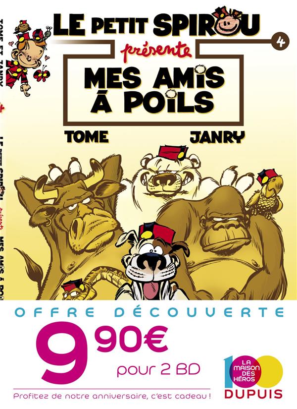 Le Petit Spirou présente Tome 4 : mes amis à poils