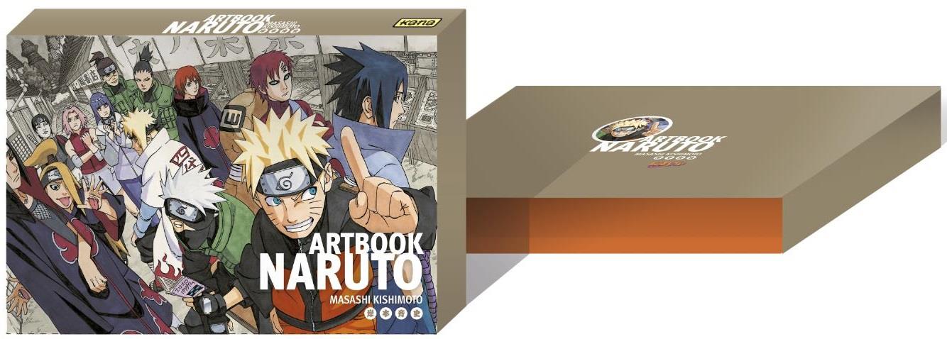 Naruto : coffret Tomes 1 à 3 : artbooks