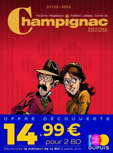 Champignac : Tome 1 : Enigma ; Tome 2 : le patient A