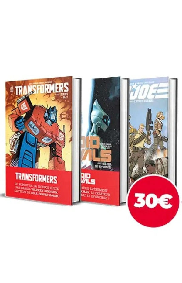 Transformers Tome 1 ; Void rivals Tome 1 ; Gi Joe Tome 1