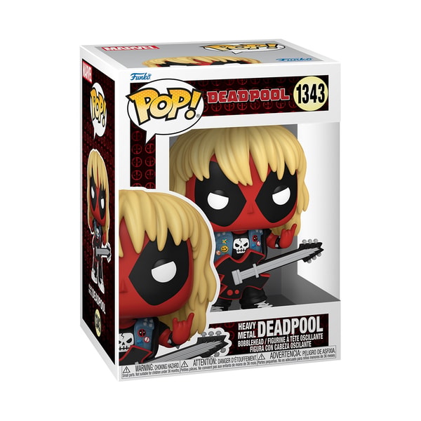 Funko Pop! Marvel: Deadpool Parody - Deadpool Metal Band - flash vidéo