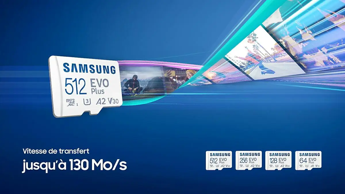 SAMSUNG MicroSD Evo+ 128GB