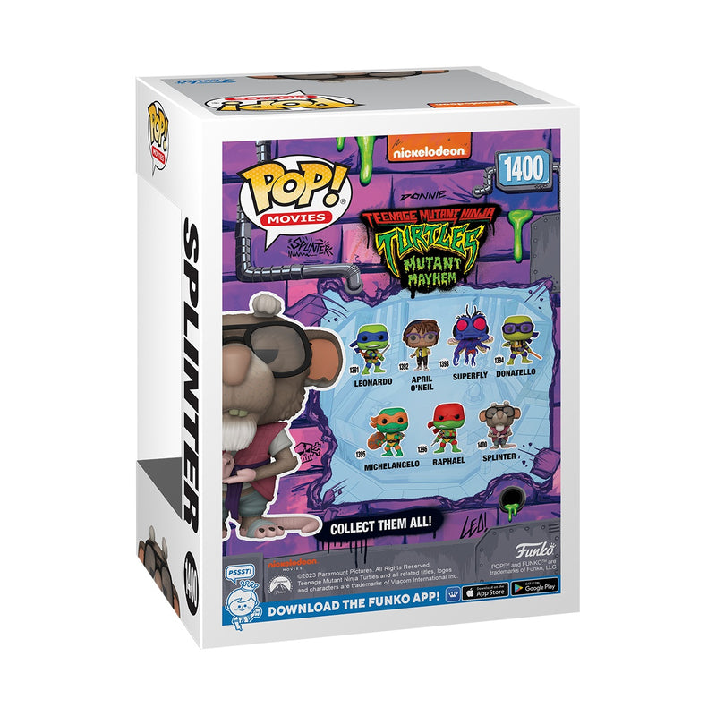 Funko Pop! Movies: Teenage Mutant Ninja Turtles: Mutant Mayhem - Splinter