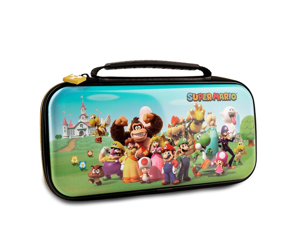 Pochette de transport Deluxe Game Traveler Super Mario pour Switch 2, Switch et Switch OLED