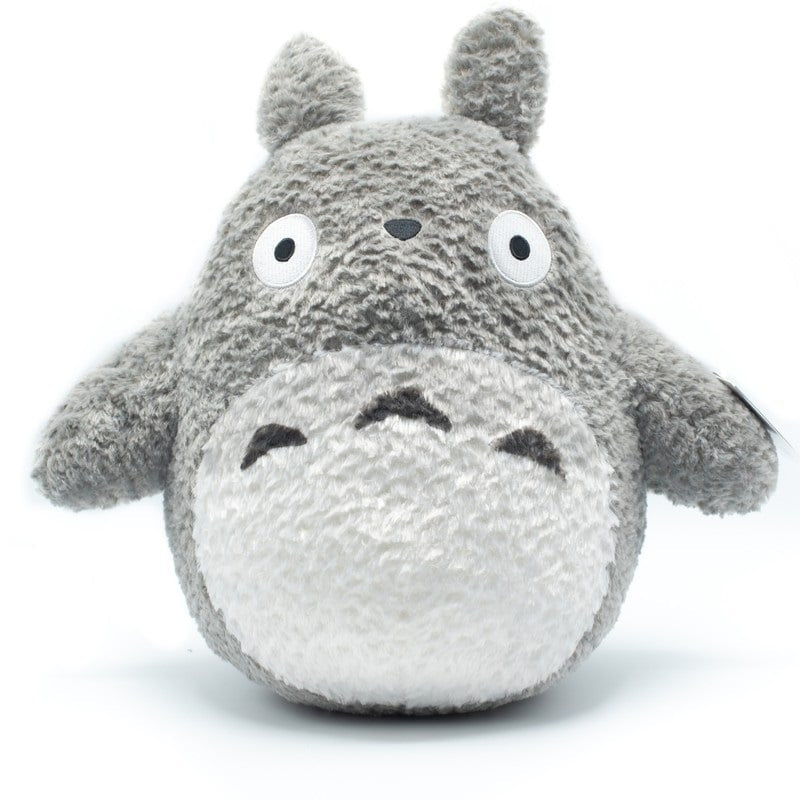Ghibli - Mon Voisin Totoro - Peluche Totoro Gris Fluffy Big 35cm